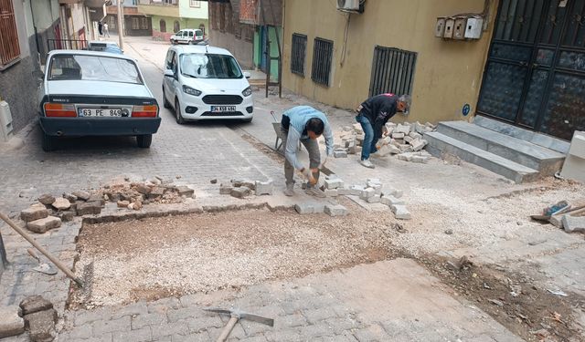 Eyyübiye’de Yol Konforu Her Geçen Gün Artıyor