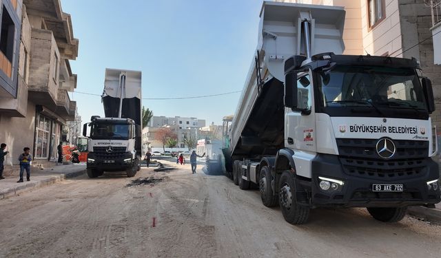 Selahaddin Eyyubi Mahallesi’nde Asfalt Çalışmaları Sürüyor