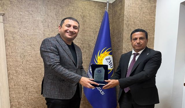 Eyyübiye İlçe Tarım Müdürü İsa İzgi’ye 25. Yıl Ödülü