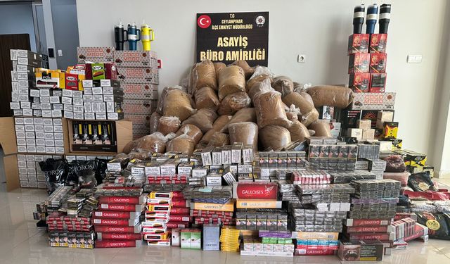 Şanlıurfa’da Dev Kaçakçılık Operasyonu: 3.25 Milyon TL’lik Kaçak Ürün Ele Geçirildi