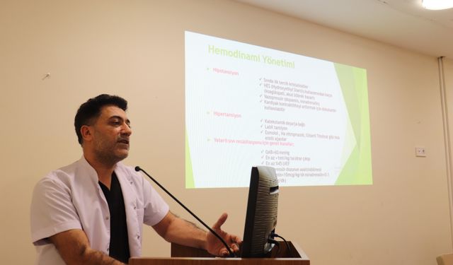 HRÜ Hastanesi'nde organ bağışı farkındalık semineri