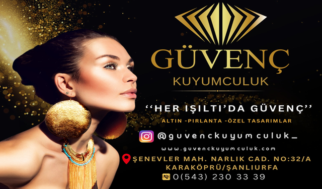 Karaköprü’de Güvenç Kuyumculuk Hizmete Açıldı