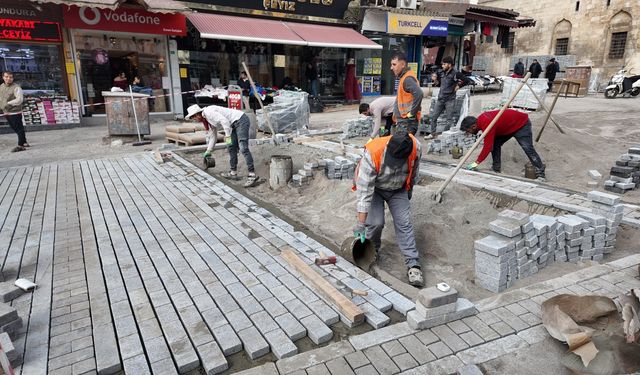 Şanlıurfa’da Divanyolu Modern Bir Görünüme Kavuşuyor