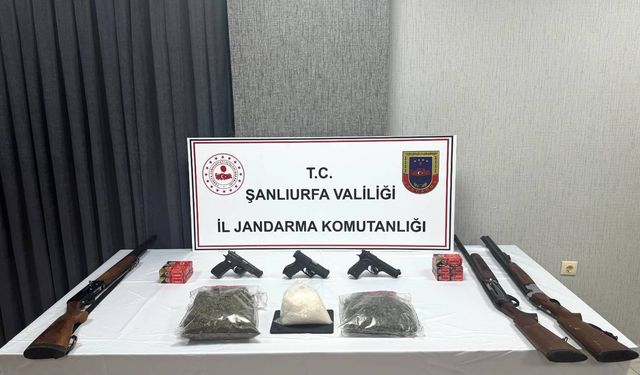 Viranşehir’de jandarmadan 5 adrese operasyon!