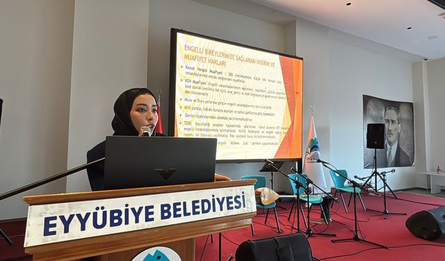 Eyyübiye Millet Bahçesi’nde Engelliler Günü Programı Düzenlendi