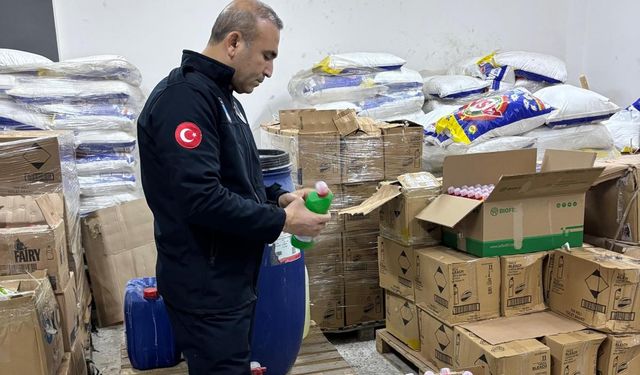 Şanlıurfa’da Ünlü Markaları Taklit Eden Depoya Baskın