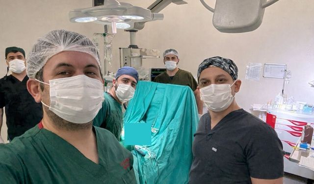 Ceylanpınar’da Zorlu Ameliyat Başarıyla Yapıldı