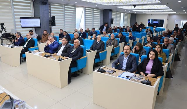 Şanlıurfa Büyükşehir Komisyon üyeleri belirlendi