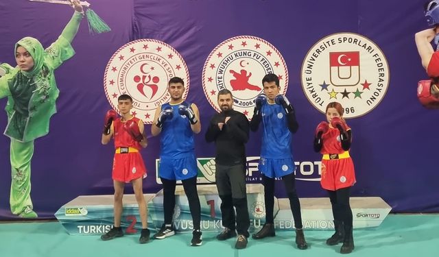 Harran Üniversitesi Wushu’da Gümüş Madalya Kazandı