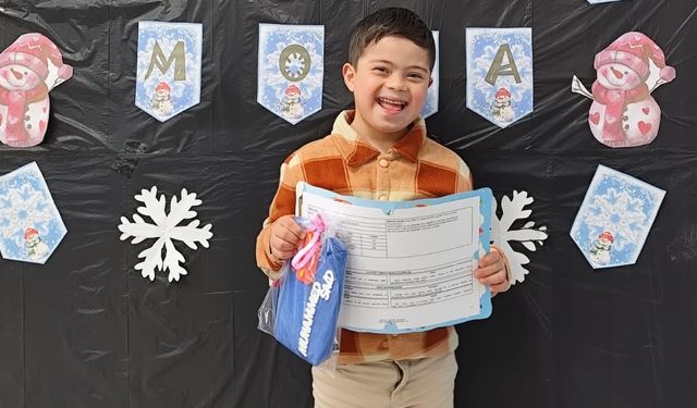 Özel Öğrenci Muhammed Said Kendirci Karnesini Aldı