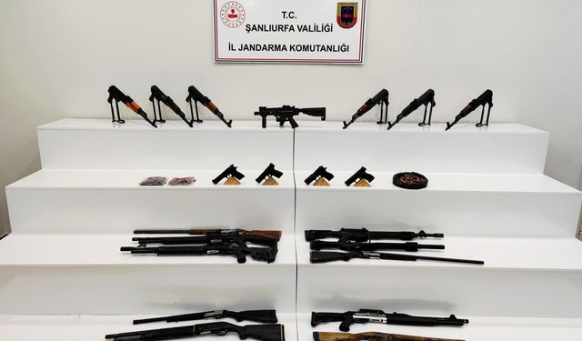 Viranşehir’de Silah Deposu Ortaya Çıktı: Kalaşnikoflar Ele Geçirildi