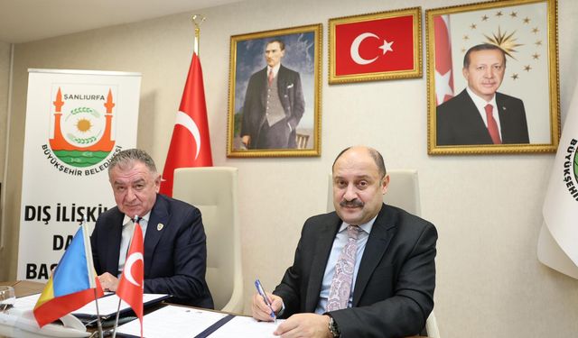 Şanlıurfa İle Romanya’nın Pitești Kenti Kardeş Şehir Oldu