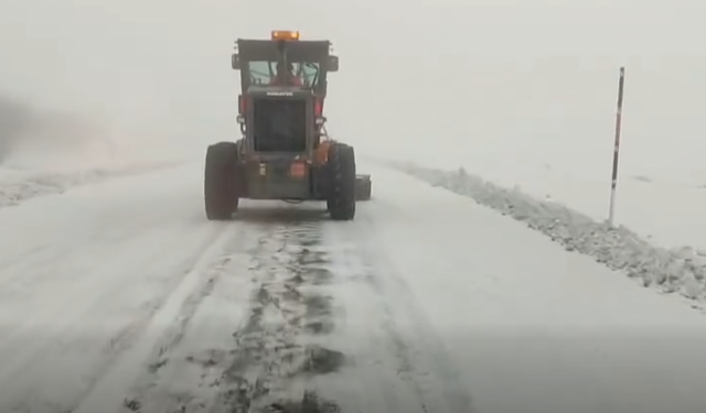 Viranşehir’de Kar Etkili Oldu: Diyarbakır Yolu Tuzlanıyor