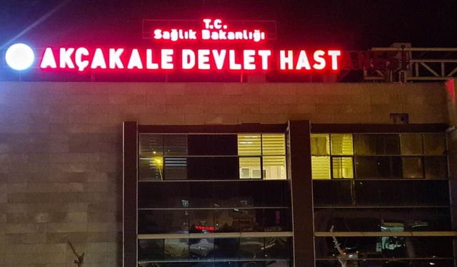 Akçakale Yolunda kaza