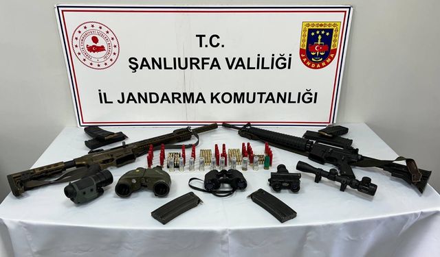 Şanlıurfa’da Silah Operasyonu: Tüfek ve Mühimmat Ele Geçirildi