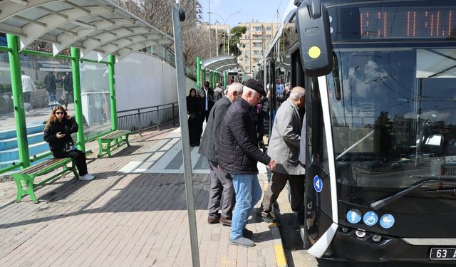 Şanlıurfa’da Bayram Boyunca Toplu Taşıma Ücretsiz