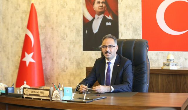 Başkan Mehmet Kuş: Bu bayram hiç kimse mahzun kalmasın