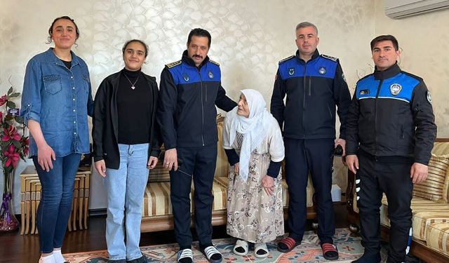 Haliliye Zabıtası’ndan Şehit Ailesine 8 Mart Ziyareti