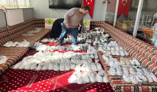 Bir Çift Ayakkabı, Büyük Mutluluk: Urfa’da Engellilere Destek