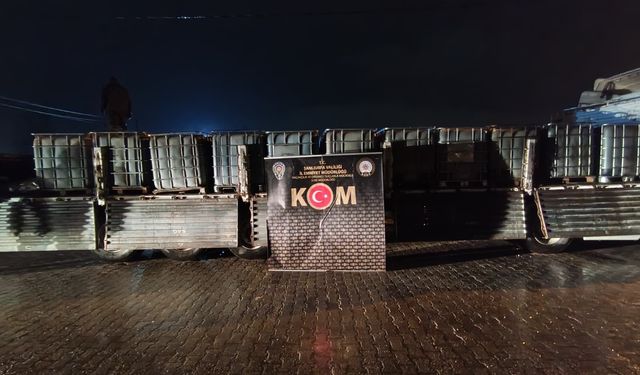 Şanlıurfa’da Kaçak Akaryakıt Operasyonu: 2 Şüpheli Gözaltında