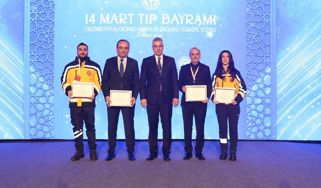 Şanlıurfalı Sağlık Çalışanlarına Bakan’dan Ödül