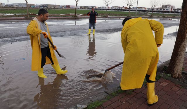 Viranşehir Belediyesi Sel Riskine Karşı Teyakkuzda