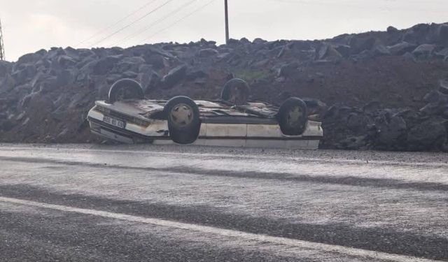 Şanlıurfa’da Feci Kaza: Şarampole Uçan Araç Hurdaya Döndü