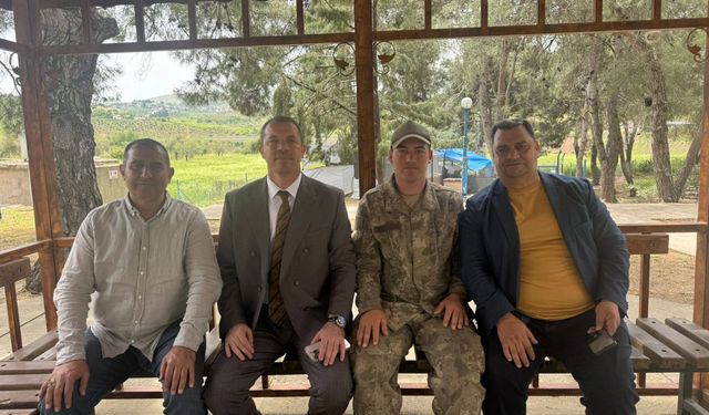 Viranşehirli Asker Mehmet Karakış’a Moral Ziyareti