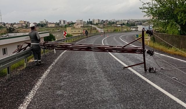 Dicle Elektrik’ten Şanlıurfa’da Fırtına Mesaisi