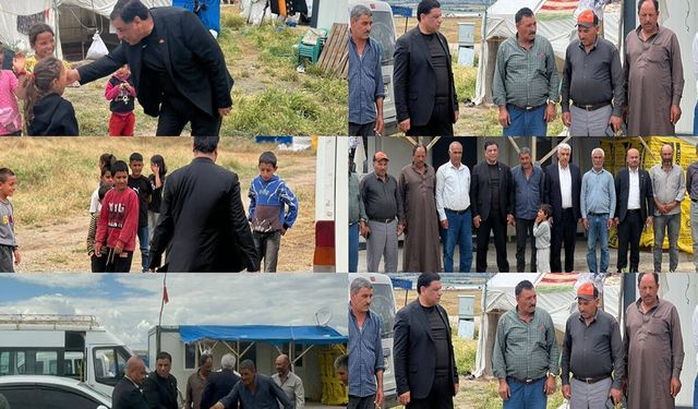 Aslan, Şanlıurfalı İşçilerin Sorunları Yerinde Dinlendi