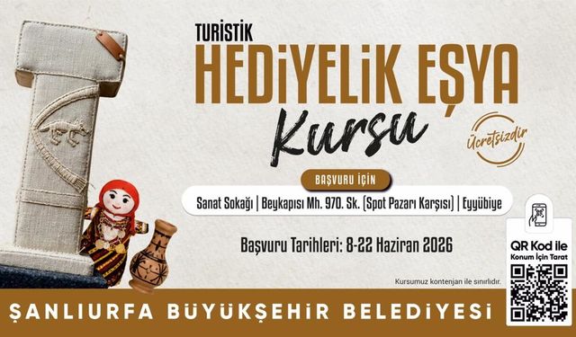 Şanlıurfa Büyükşehir Belediyesi Kültür Kursları İçin Başvurular Başladı