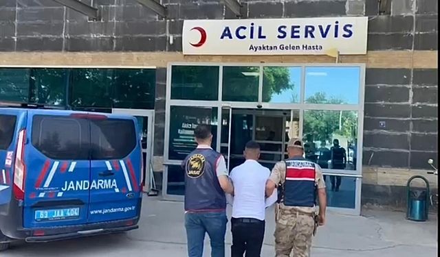 Şanlıurfa’da 25 Yıl Cezalı Şahıs Jandarmadan Kaçamadı!