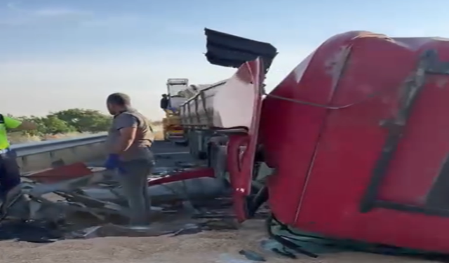 Şanlıurfa Yolunda Korkutan Kaza: 1 Ağır Yaralı