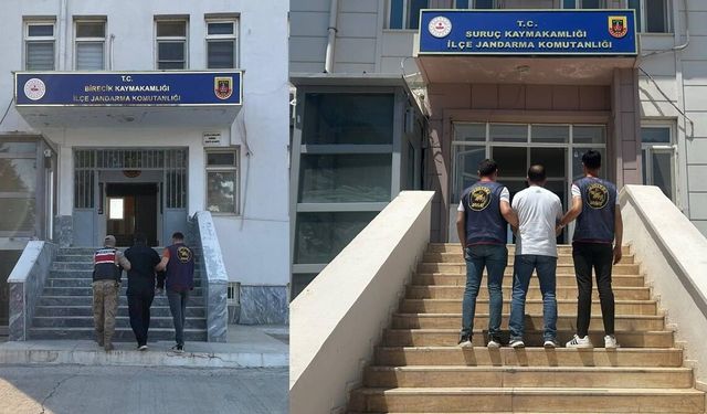 Suruç ve Birecik’te Düzenlenen Çalışmalarda 2 Hükümlü Yakalandı