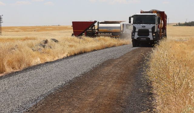 Büyükşehir'den Siverek Kırsalında 13 Kilometrelik Asfalt Atağı