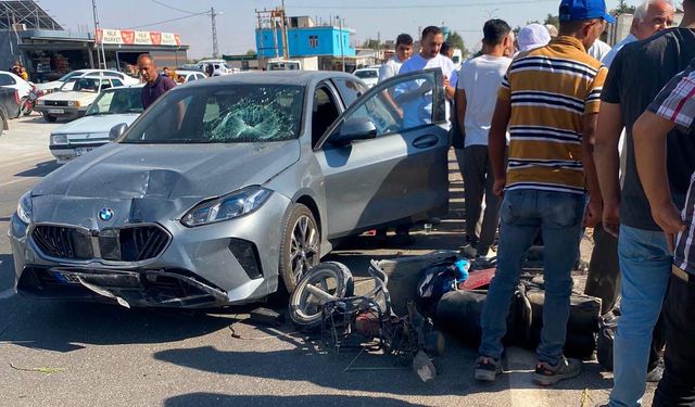 Akçakale’de Feci Kaza! Otomobil ile Motosiklet Çarpıştı: 1’i Ağır 2 Yaralı