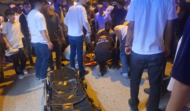 Birecik'te otomobil ile motosiklet çarpıştı: 1 yaralı
