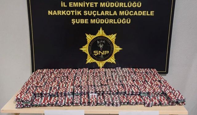 Şanlıurfa’da 13 Bin 100 Sentetik Ecza Ele Geçirildi: 1 Şüpheli Tutuklandı