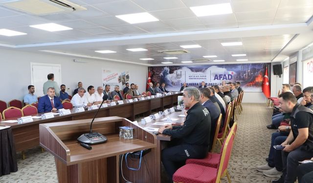 Şanlıurfa için önemli adım! 2027-2031 afet planı için düğmeye basıldı