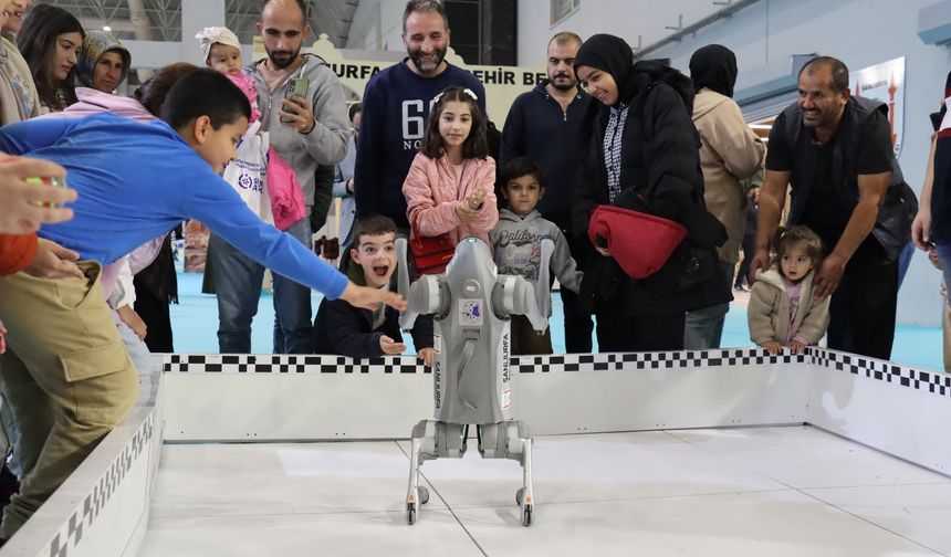 Şanlıurfa Bilim Merkezi'nin çalışmaları fuarda ilgi odağı oldu