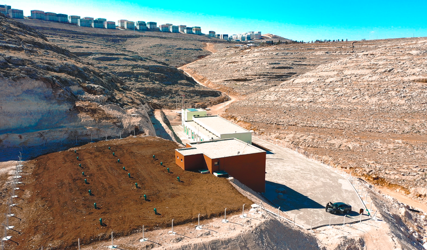 Şanlıurfa TOKİ konutların içme su ishalesi tamamlandı