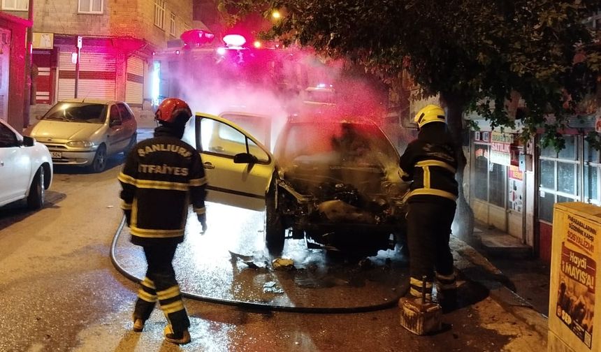 Şanlıurfa’da 9 Araç Ateşe Verildi