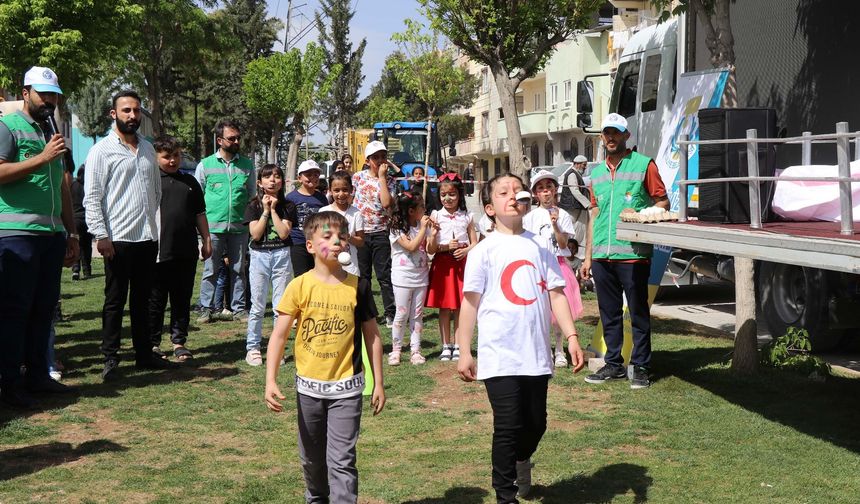 Haliliye Belediyesi 23 Nisan Çevre Ve Çocuk Şenliği Coşkuyla Gerçekleştirildi