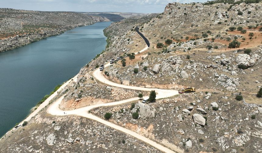 Büyükşehir Belediyesi’nden Halfeti’de Turizme Büyük Katkı