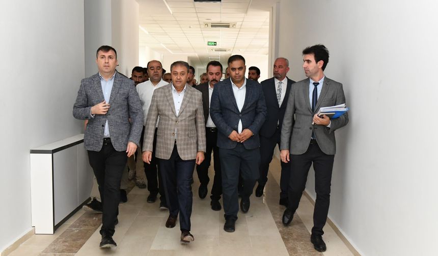 Vali Şıldak, Hükümet konaklarını inceledi