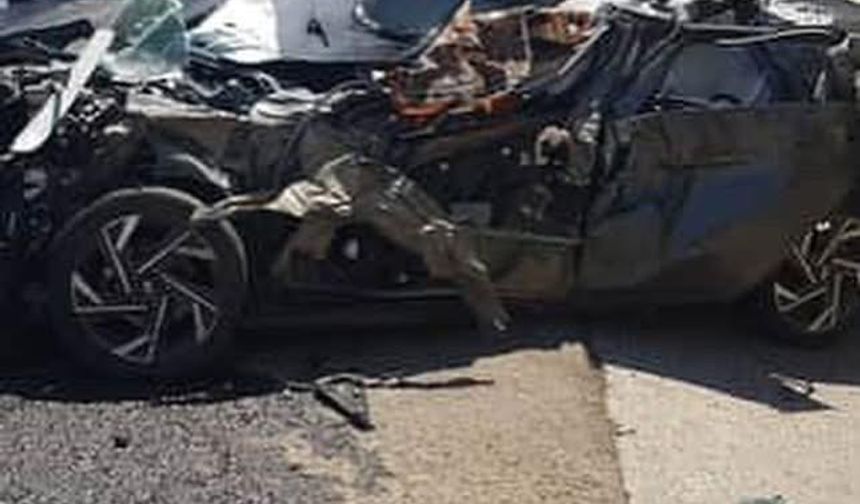 Şanlıurfa’da Su Tankeri İle Otomobil Çarpıştı,1 Ölü