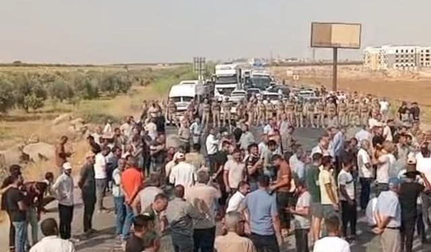 Şanlıurfa’da Çiftçiler Ayaklandı