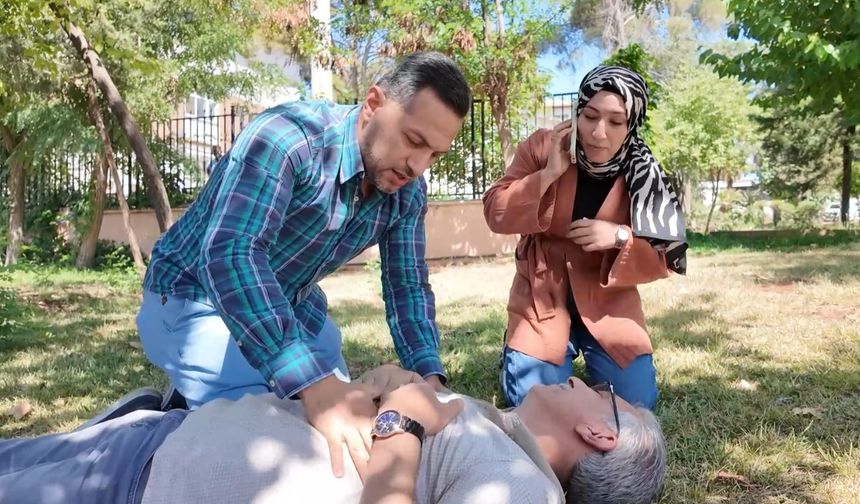 Şanlıurfa'da Sağlık Çalışanlarına Yönelik Şiddete Karşı "Beyaz Kod" Tatbikatı Yapıldı.