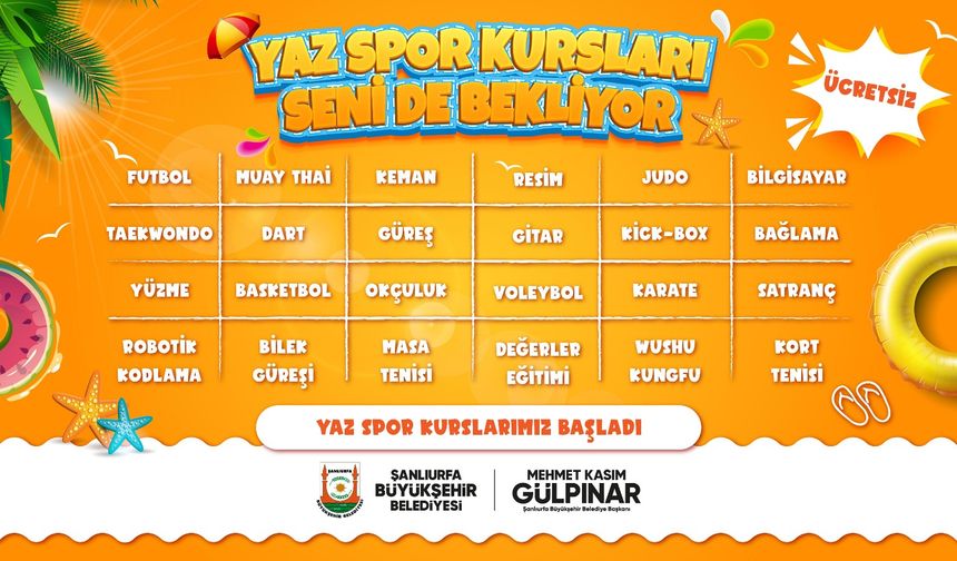 Şanlıurfa Büyükşehir Belediyesi'nden Gençlere Çağrı: “Kanala Değil Havuza”