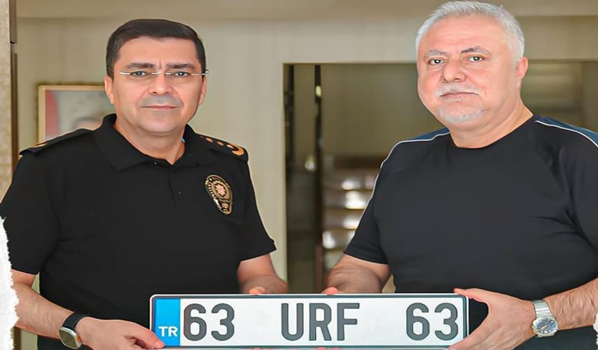 63 URF 63 Plakası Açık Artırmada!